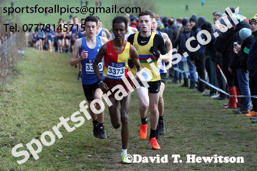 Mens under-17s 2019 British Athletics Inter Counties Cross Country, Prestwood Hall, Loughborough. Photo:  David T. Hewitson/Sports for All Pics